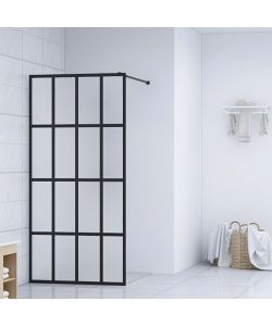 Cabina Doccia con Schermo in Vetro Temperato Glassato 140x195cm