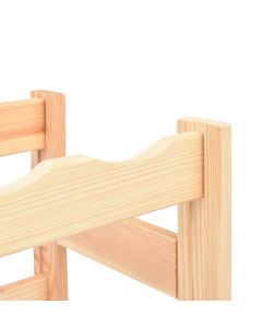 Portavini da 56 Bottiglie in Legno di Pino