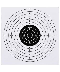 100 pz Bersagli di Carta 15x15 cm