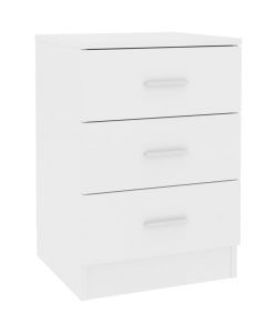 vidaXL Comodini 2 pz Bianco 38x35x56 cm in Legno Ingegnerizzato - Eleganza e Versatilit per la Tua Camera