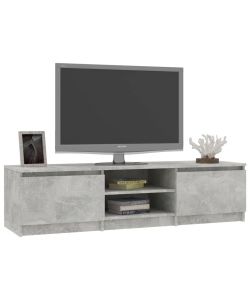 vidaXL Mobile TV Grigio Cemento 140x40x35,5 cm - Design Moderno e Pratico