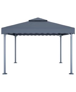 Gazebo 400x300 cm Antracite Alluminio