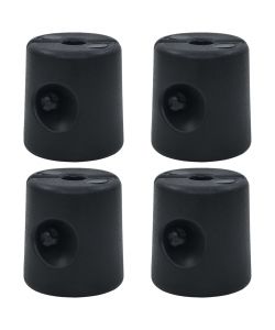 Pesi per Gazebo 4 pz in PE Neri