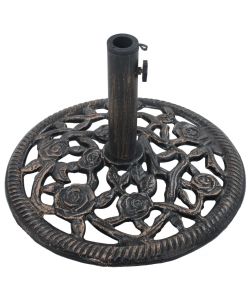 Base Ombrellone Bronzo 12 kg 48 cm in Ghisa