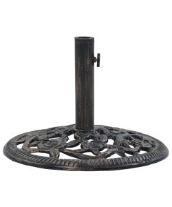Base Ombrellone Bronzo 12 kg 48 cm in Ghisa