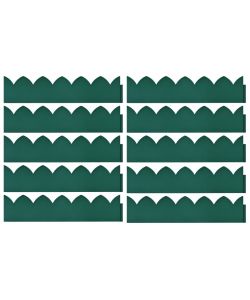 Bordature per Prato 10 pz Verdi 65x15 cm in PP