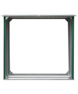 Capannone in Acciaio Zincato 172x91x154 cm Verde