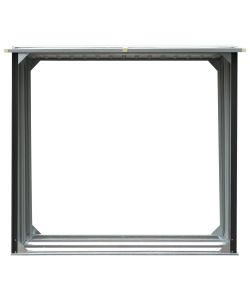 Capannone in Acciaio Zincato 172x91x154 cm Antracite