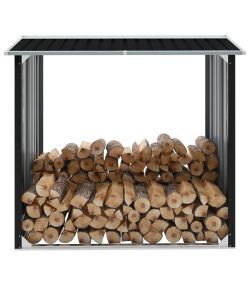 Capannone in Acciaio Zincato 172x91x154 cm Antracite