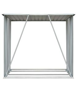 Capannone da Giardino in Acciaio Zincato 163x83x154cm Antracite