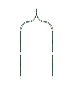 Arco da Giardino Verde Scuro 120x38x258 cm in Ferro