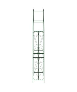 Arco da Giardino Verde Scuro 120x38x258 cm in Ferro