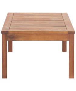 vidaXL Set Divani da Giardino in Acacia - Grigio
