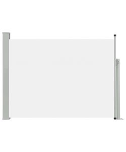 Tenda Laterale Retrattile per Patio 100x500 cm Crema