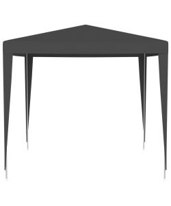 Gazebo Professionale 2,5x2,5 m Antracite 90 g/m