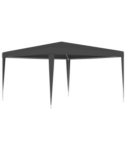 Gazebo Professionale 4x4 m Antracite 90 g/mq