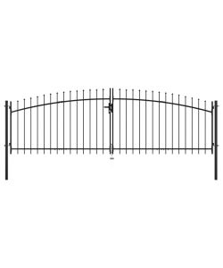Cancello Doppio con Punte a Lancia 400x175 cm