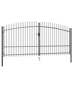 Cancello Doppio con Punte a Lancia 400x225 cm