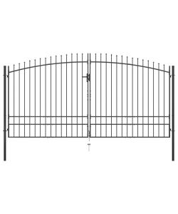 Cancello Doppio con Punte a Lancia 400x248 cm