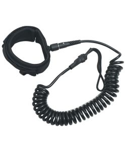 Guinzaglio da SUP a Spirale Nero 10 pollici/25,4 cm