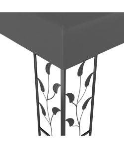 Gazebo 3x3 m Antracite