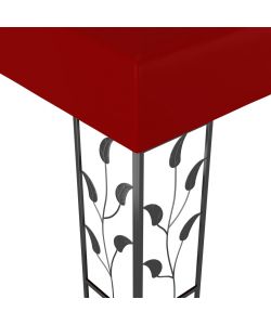 Gazebo 3x3 m Rosso Vino