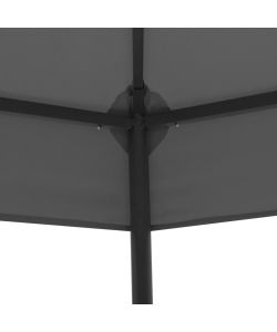 Gazebo da Giardino 323x275x265 cm Antracite