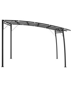 Tenda Parasole da Giardino 4x3x2,55 m Crema