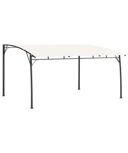 Tenda Parasole da Giardino 4x3x2,55 m Crema
