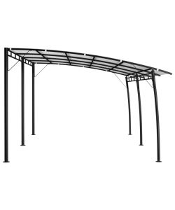 Tenda Parasole da Giardino 6x3x2,55 m Crema