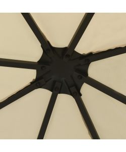 Gazebo 3x3 m Crema
