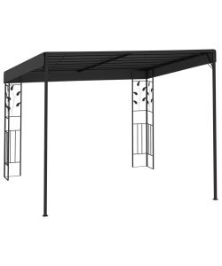 Gazebo a Parete 3x3x2,5 m Antracite