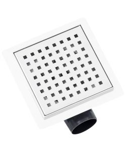 Scarico Doccia 12x12 cm in Acciaio Inossidabile