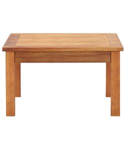 vidaXL Tavolino da Caff Giardino - Legno di Acacia Marrone - 60x60x36 cm