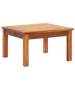 vidaXL Tavolino da Caff Giardino - Legno di Acacia Marrone - 60x60x36 cm