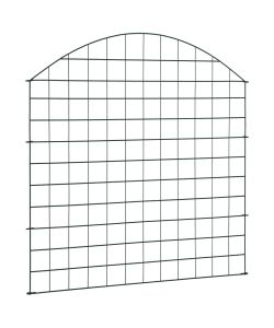 Set Recinzione ad Arco per Stagno 77,5x78,5 cm Verde