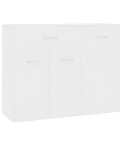 vidaXL Credenza Minimalista Bianca 88x30x70 cm in Legno Multistrato