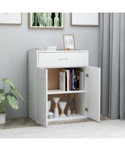 Credenza Bianca 60x30x75 cm in Truciolato