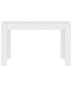 vidaXL Tavolo da Pranzo Bianco 120x60 cm in Legno Multistrato