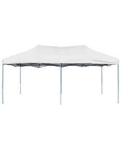 vidaXL Gazebo Pieghevole Professionale - Bianco - 3x6 m