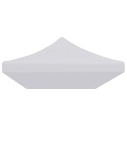 Tetto per Tendone per Feste 3x6 m Bianco