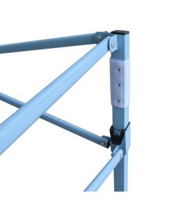 vidaXL Gazebo Pieghevole Professionale - Blu - 3x4m