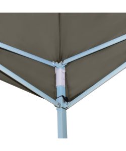 Gazebo Pieghevole 5x5 m Antracite