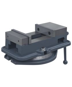 Morsa con Piattaforma Girevole in Ghisa 160 mm