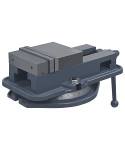 Morsa con Piattaforma Girevole in Ghisa 160 mm