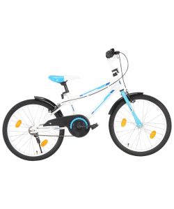 Bici per Bambini 20 Pollici Blu e Bianca