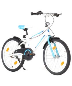 Bici per Bambini 20 Pollici Blu e Bianca