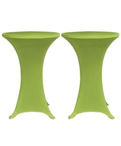 Copritavoli Elastici 4 pz 60 cm Verde