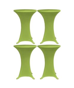 Copritavoli Elastici 4 pz 70 cm Verde