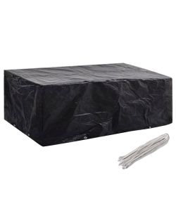  Coperture Arredi Giardino 2 pz 8 Occhielli 200x160x70 cm